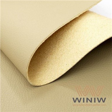 Tissu imitation cuir nappa doux au toucher