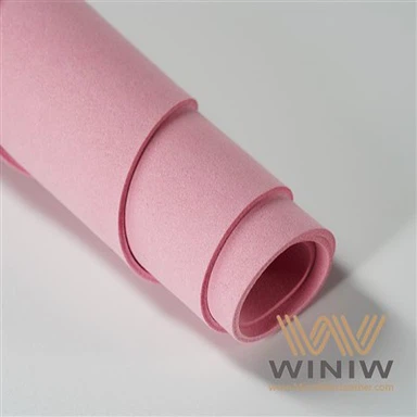 Tissu en cuir synthétique en faux suède en microfibre pour chaussures orthopédiques