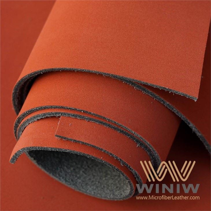 2mm Thick Faux Suede Microfiber Material For Shoes Upper