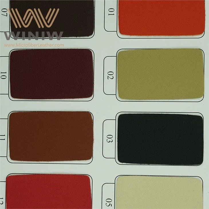 Eco-friendly Leatherette Fabric Nappa Faux Leather