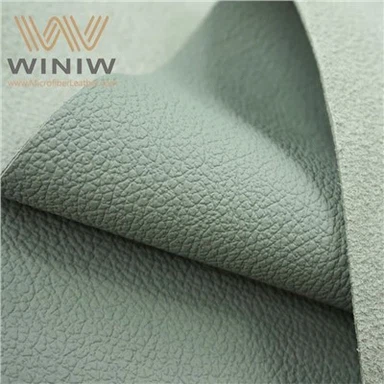 Tissu en cuir pu en microfibre eco gaufré pour housse de siège d’auto