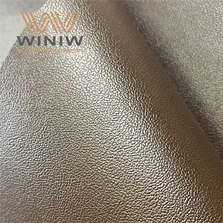 Cuir tanné végétal à support en microfibre pour tapis de table