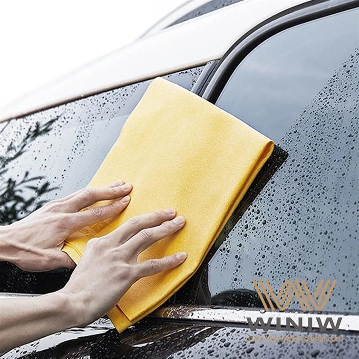 Soft Anti-Bacteria Faux Drive Chamois Leather Car Cleaning Cloth