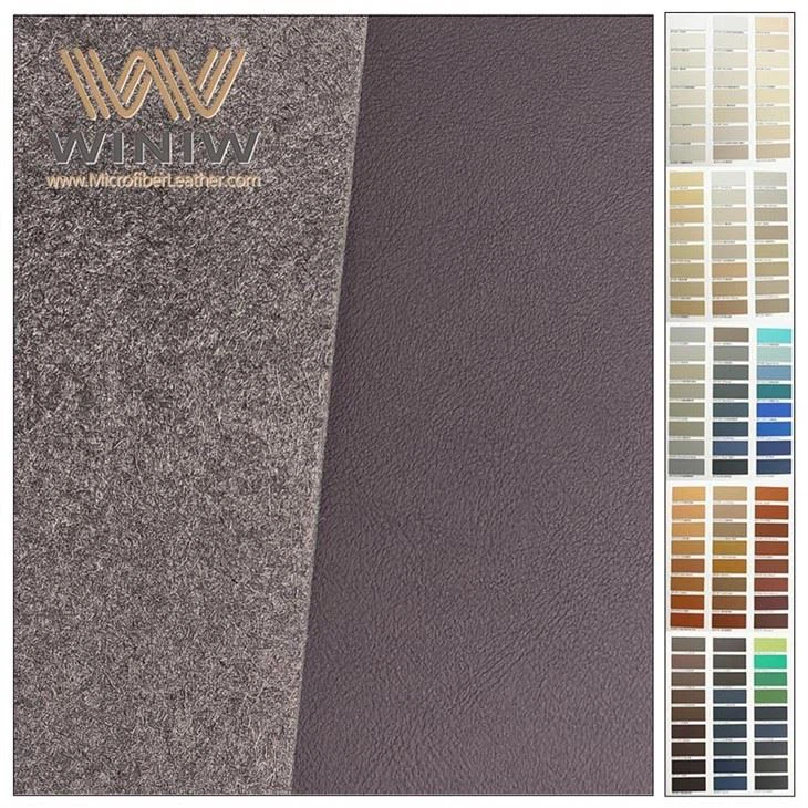 0.6mm Good Peel Strength Microfiber Pu Leather For Making Tech Accessories