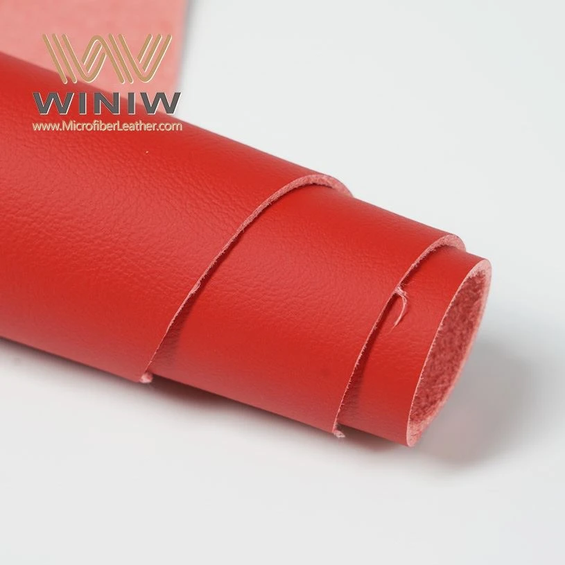 0 Cuir PU artificiel en microfibre de 6 mm pour siège d'auto