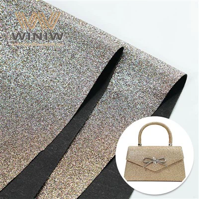 Cuir végétalien de microfibre de mode pour le matériel de fabrication de sacs à main